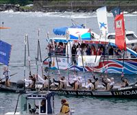 Getaria gana la Bandera de Ondarroa tras dar la sorpresa