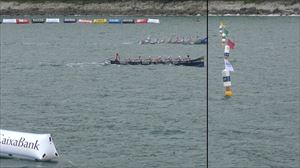 Urdaibai se asegura la liga pese a perder la Ikurriña de Getaria por 8 centésimas ante Donostiarra