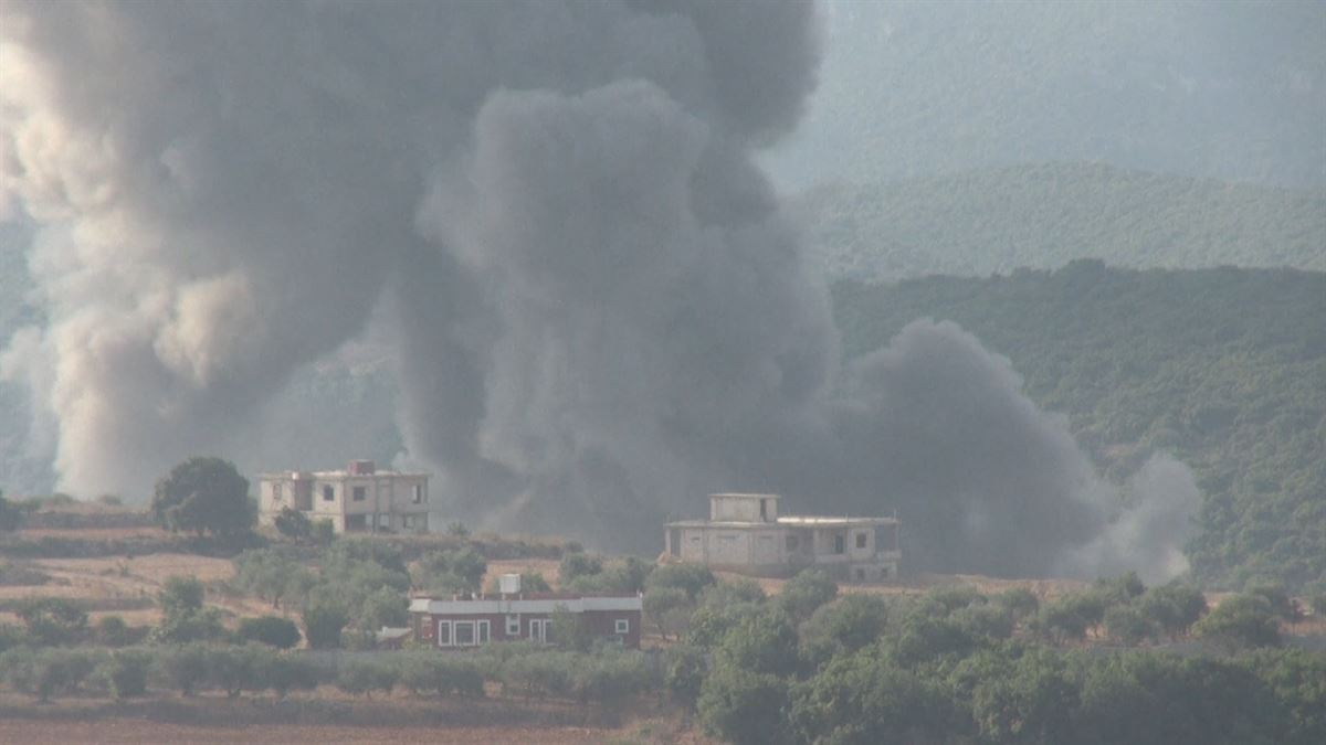 Cohete lanzado desde Líbano interceptado por Israel.