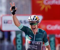 Wout van Aert suma su tercer triunfo en la Vuelta a España, y Ben O'Connor mantiene el maillot rojo