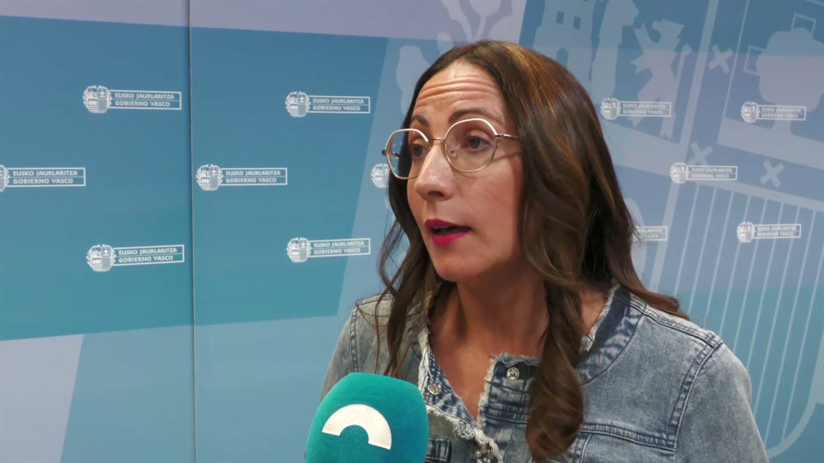 Begoña Pedrosa. Irekiaren bideo batetik ateratako irudia.