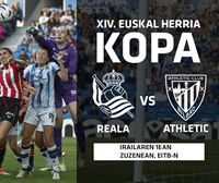 Athleticek eta Realak EH Kopako finala jokatuko dute, igandean, Tolosan