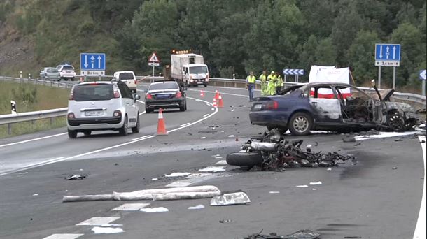 Istripuaren lekua. EITB Mediaren bideo batetik ateratako irudia.