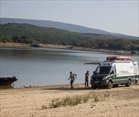 Retoman con drones y a pie la búsqueda del joven navarro desaparecido en el pantano de Soria