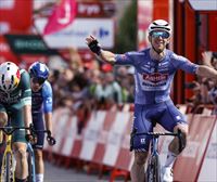 Kaden Groves se impone ante Van Aert en Villablino