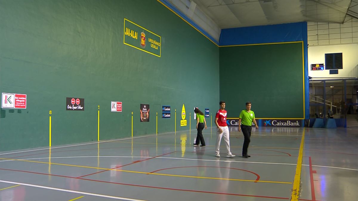 Suspendido por la lluvia el festival de pelota de Orduña