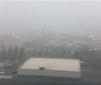 Intensas lluvias y una espesa niebla para terminar agosto en Barakaldo