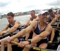 Primera jornada de la Bandera de La Concha de 2024: la regata de Urdaibai, desde dentro de la trainera