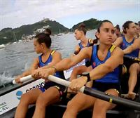 Primera jornada de la Bandera de La Concha de 2024: La regata de Tolosaldea, desde dentro de la trainera 