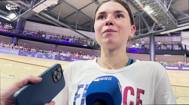 Heïdi Gaugain suma tres medallas de plata en París. Foto: Basque Team.