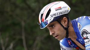 Mikel Landaren artxiboko irudia, 2024ko Vueltan. EFE