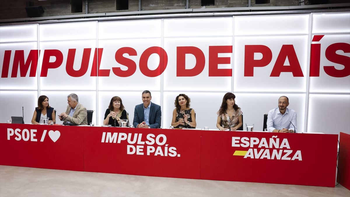 Comisión ejecutiva del PSOE.