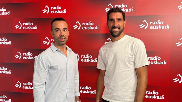 Andoni Igartua y Raúl García, en Radio Euskadi. Foto: EITB Media