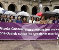 Vitoria-Gasteiz muestra su repulsa ante un nuevo caso de violencia machista