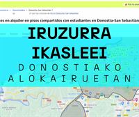 Iruzurra egin diete Donostiako pisuak alokatu dituzten atzerriko ikasleei