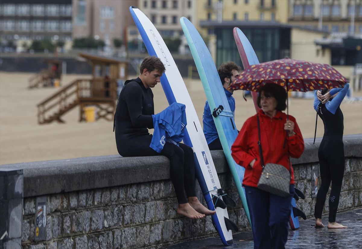 Lluvia. Foto: EFE