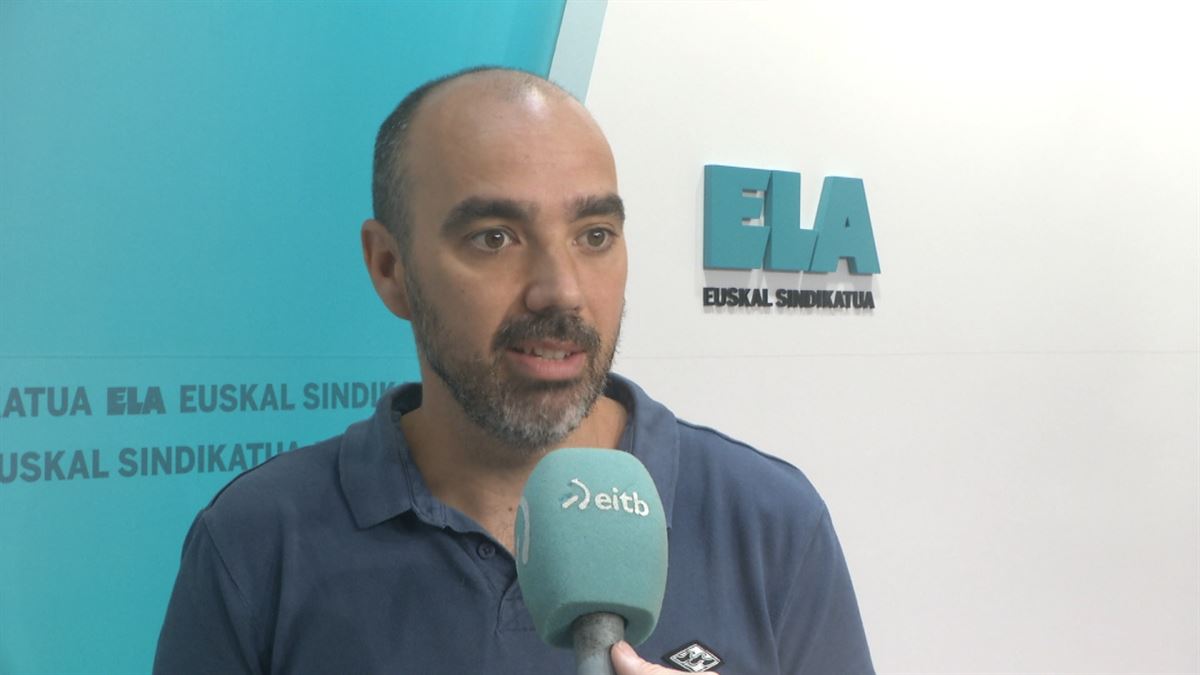 Pello Igeregi. Imagen obtenida de un vídeo de EITB Media.