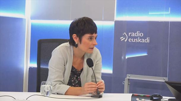 Garbiñe Aranburu, gaur, Radio Euskadin. 