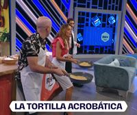 La tortilla acrobática: ¿Cuántas vueltas serán capaces de dar a la tortilla Susana y Humberto?