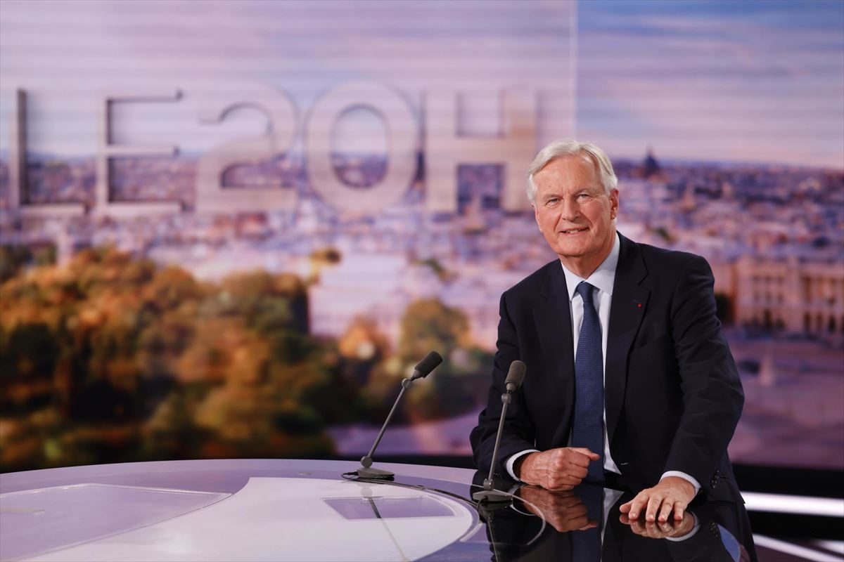 El primer ministro francés, Michel Barnier