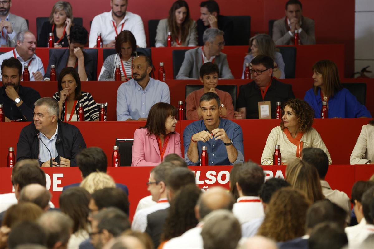 Comité Federal del PSOE. Imagen: EFE