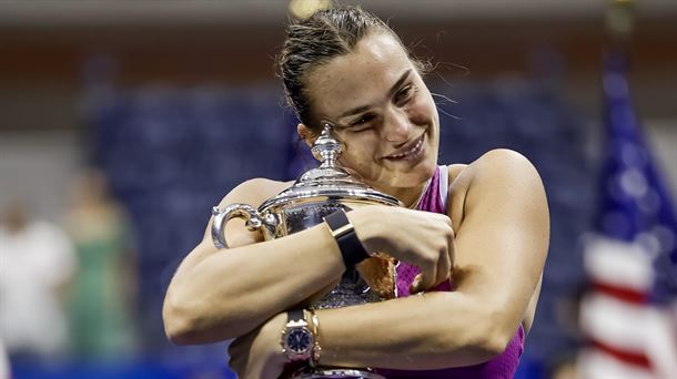 Sabalenka, AEBKo Irekiko txapeldun berria Argazkia: EFE