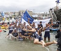 Urdaibai vuelve a brillar y gana su octava Bandera de La Concha