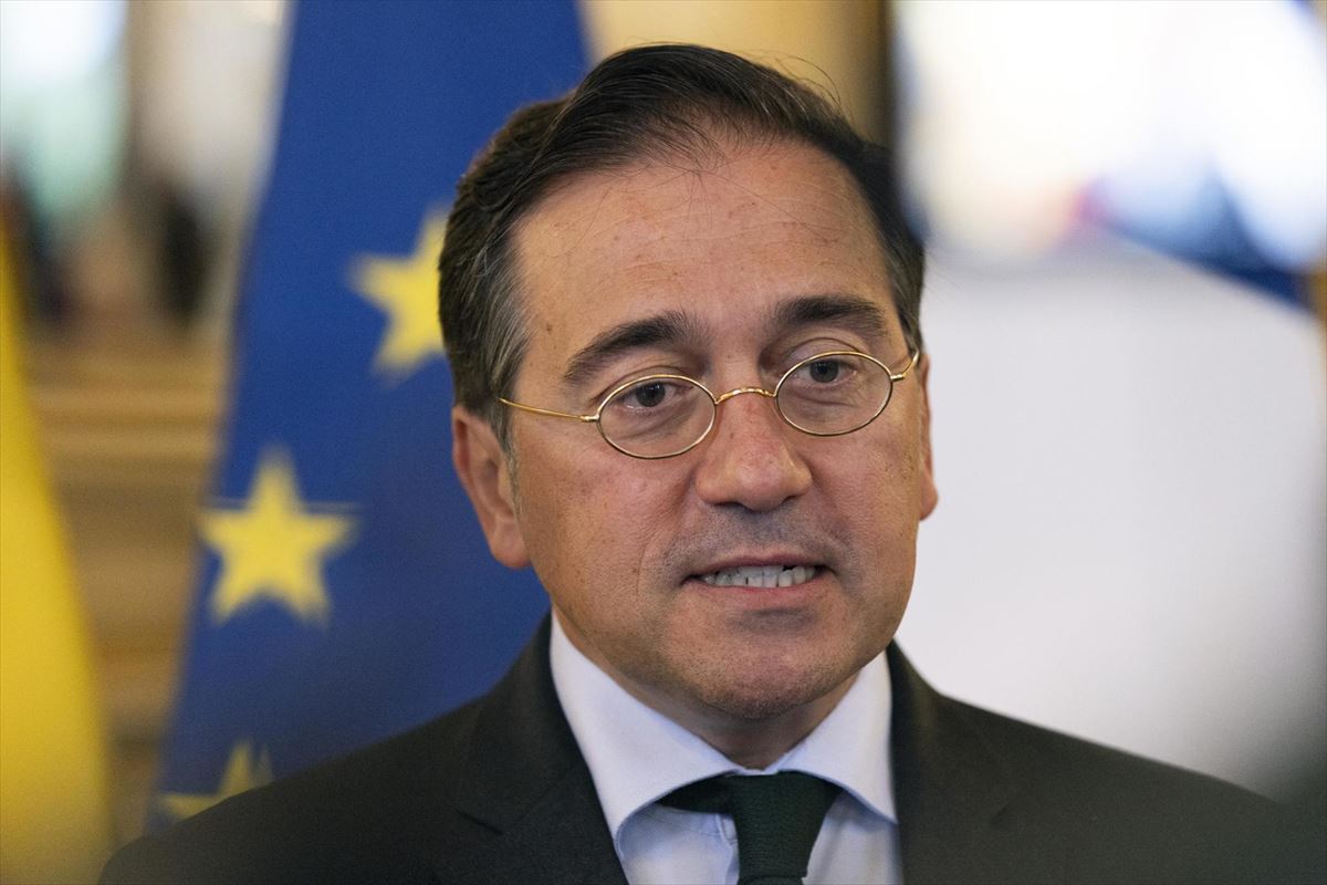 El ministro de Asuntos Exteriores, José Manuel Albares, en una imagen de archivo. Foto: EFE