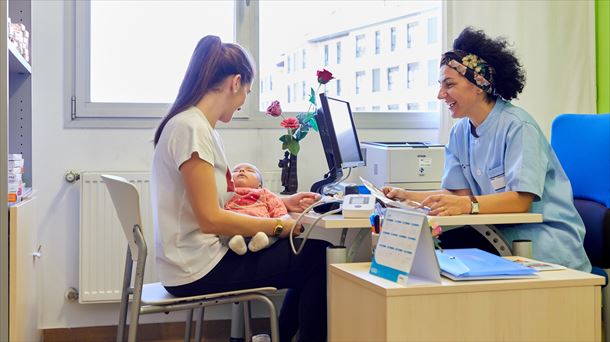 Una consulta de pediatría de Osakidetza. Foto: Irekia