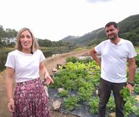 El asador Bedua de Zumaia apuesta por cultivar los productos que luego ofrece en carta