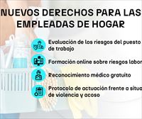 Nuevos derechos para las empleadas de hogar: reconocimientos médicos gratuitos y evaluación de riesgos