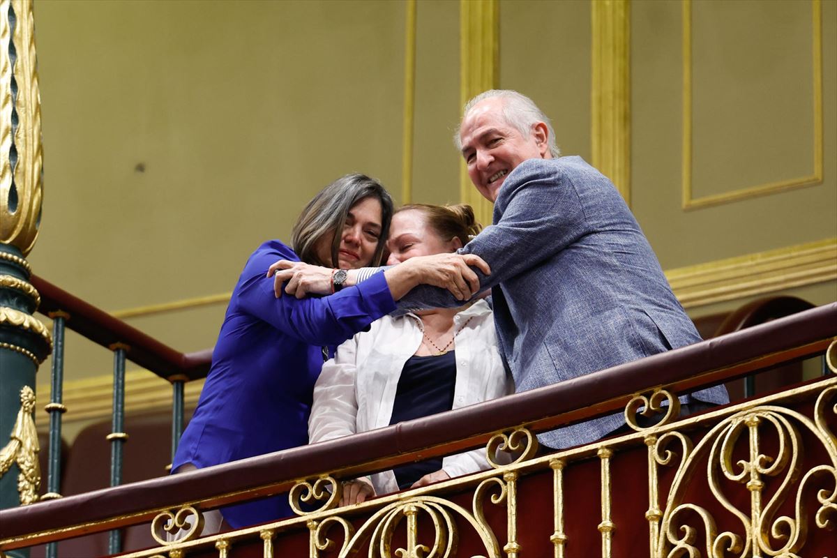 El exalcalde de Caracas, Antonio Ledezma. Foto: EFE.