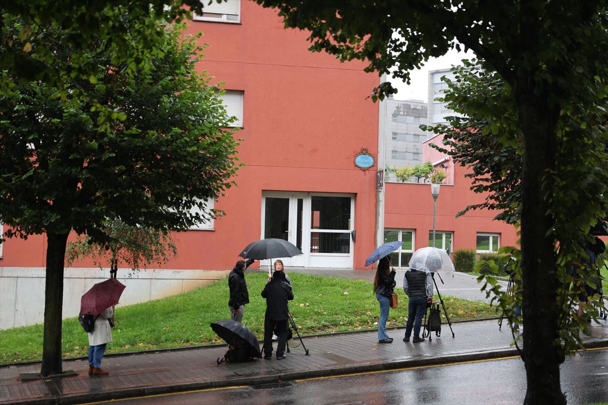 Santutxu auzoko etxebizitza batean jazo da hilketa matxista. 