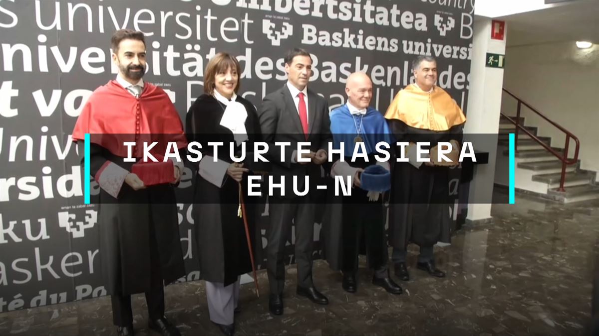 Azpiegitura eta baliabide hobeen beharra azpimarratuta hasi da ikasturtea EHUn. Argazkia: EITB Media