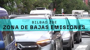 Hasta 200 euros de multa por entrar en el centro de Bilbao con el vehículo no adecuado