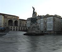 Las previsiones se cumplen: madrugadas heladoras en Vitoria-Gasteiz y Pamplona