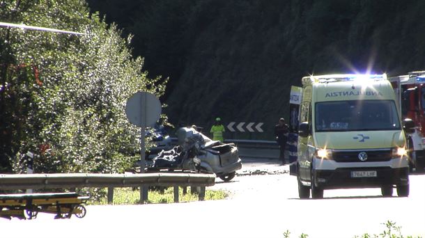 Muere una mujer en un accidente de tráfico ocurrido en Azpeitia