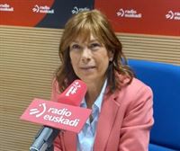 Uxue Barkos apuesta por la conexión del TAV con Navarra a través de Ezkio