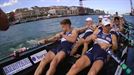 Bandera de Portugalete de la Liga Eusko Label 2024: La regata de Urdaibai, vista desde dentro la trainera