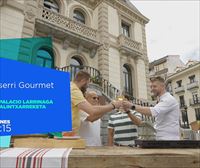 La nueva temporada de “Baserri Gourmet” comienza su tour en el Palacio Larrinaga y el Balintxarreketa