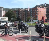 1600 coches que no debían entraban a diario en la Zona de Bajas Emisiones de Bilbao durante el verano