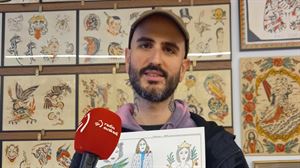 Una historia de tatuajes, dibujos, cómics y una dibujante de 92 años