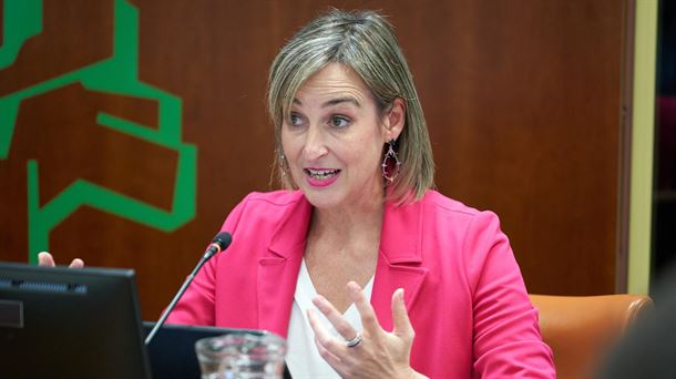 Maria Ubarretxena Gobernantza, Administrazio Digital eta Autogobernuko sailburua. Argazkia: EFE