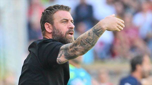 Daniele De Rossi, Erromako entrenatzaile ohia. Argazkia: @OfficialASRoma