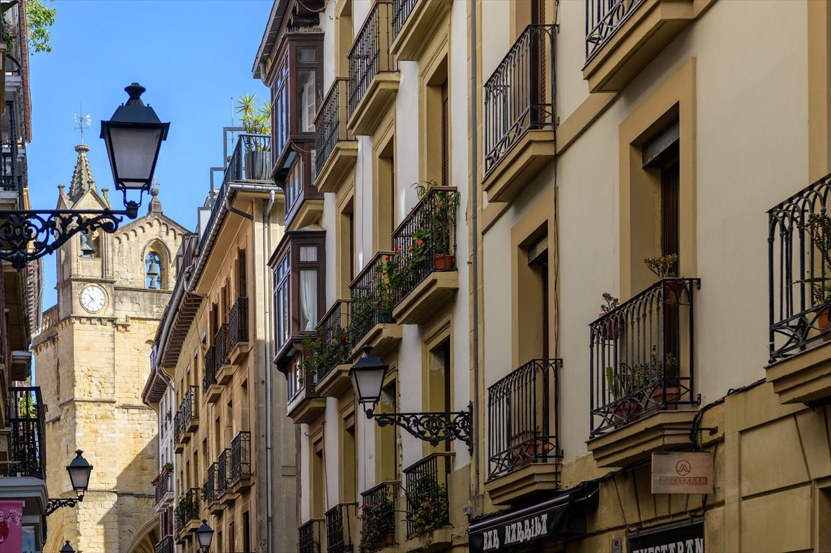 Donostiako Alde Zaharra. Argazkia: Gilles Messian.