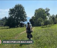 'Mil kilómetros en veintidós días', la aventura en bici de dos bilbaínos 