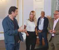 Bardem, haserre ekitaldi promozional batean, Bigas Lunari omenaldia zela esan ziotelako