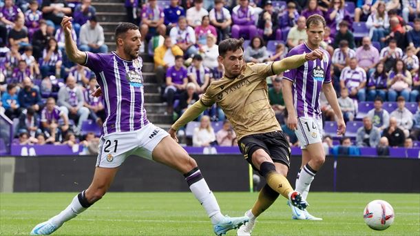 Zubimendi, en una foto de archivo de un partido contra el Valladolid. Foto: EFE