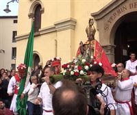 Pamplona celebra el día grande de San Fermín de Aldapa