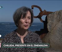 Arantxa Aguirre: ''Chillida le dio la vuelta al refrán. Dice: persigue tus sueños. Me pareció precioso''